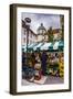 Ljubljana Central Market on a Saturday in Vodnikov Trg, Ljubljana, Slovenia, Europe-Matthew Williams-Ellis-Framed Photographic Print