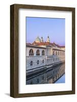 Ljubljana River and Old Town at Sunrise-Rob Tilley-Framed Photographic Print