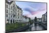 Ljubljana River Sunset-Rob Tilley-Mounted Photographic Print