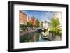 Ljubljana - Slovenia (Church and River Ljubljanica)-TTstudio-Framed Photographic Print