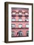 Ljubljana, Slovenia. Facade of Cooperative Bank (Zadruzna gospodarska banka) designed by archite...-null-Framed Photographic Print