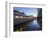 Ljubljanica Canal at twilight, Old Town, Ljubljana, Slovenia-Ben Pipe-Framed Photographic Print