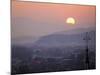 Ljubljiana Sunset, Slovenia-Christian Kober-Mounted Photographic Print