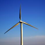 In Isle of Lanzarote  Spain Africa Wind Turbines Sky-lkpro-Framed Stretched Canvas