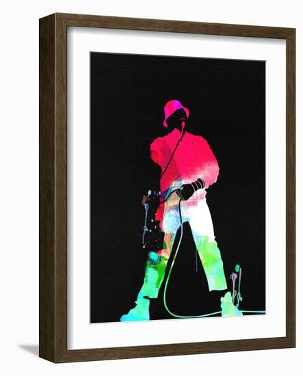 LL Cool J Watercolor-Lana Feldman-Framed Art Print