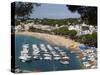 Llafranc, Near Palafrugell, Costa Brava, Catalonia, Spain, Mediterranean, Europe-Stuart Black-Stretched Canvas