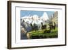 Llama, 1860-null-Framed Giclee Print