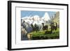 Llama, 1860-null-Framed Giclee Print