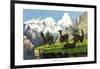 Llama, 1860-null-Framed Giclee Print