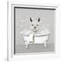 Llama Bath-Janet Tava-Framed Art Print