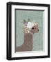 Llama Bohemian 3-Fab Funky-Framed Art Print