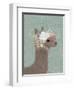 Llama Bohemian 3-Fab Funky-Framed Art Print