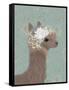 Llama Bohemian 3-Fab Funky-Framed Stretched Canvas