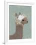 Llama Bohemian 3-Fab Funky-Framed Art Print