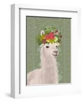 Llama Bohemian 4-Fab Funky-Framed Art Print