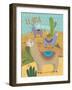 Llama Drama motif 2-Holli Conger-Framed Giclee Print