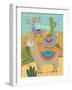 Llama Drama motif 2-Holli Conger-Framed Giclee Print