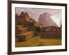 Llama Grazing at Machu Picchu-Laurie Chamberlain-Framed Photographic Print