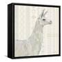 Llama Land II-Avery Tillmon-Framed Stretched Canvas