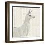 Llama Land II-Avery Tillmon-Framed Art Print