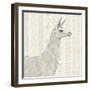 Llama Land II-Avery Tillmon-Framed Art Print
