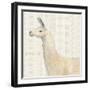 Llama Land III-Avery Tillmon-Framed Art Print