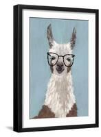 Llama Specs I-Victoria Borges-Framed Art Print