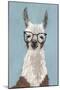 Llama Specs I-Victoria Borges-Mounted Art Print