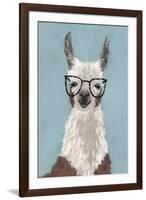 Llama Specs I-Victoria Borges-Framed Art Print