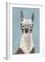 Llama Specs I-Victoria Borges-Framed Art Print