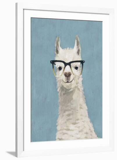 Llama Specs II-Victoria Borges-Framed Art Print