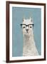 Llama Specs II-Victoria Borges-Framed Art Print