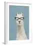 Llama Specs II-Victoria Borges-Framed Art Print