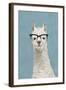 Llama Specs II-Victoria Borges-Framed Art Print