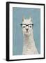 Llama Specs II-Victoria Borges-Framed Art Print