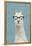 Llama Specs II-Victoria Borges-Framed Stretched Canvas