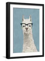 Llama Specs II-Victoria Borges-Framed Art Print