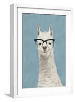 Llama Specs II-Victoria Borges-Framed Art Print