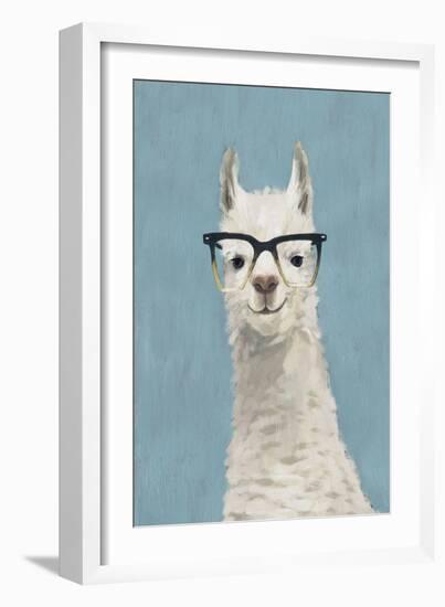 Llama Specs II-Victoria Borges-Framed Art Print
