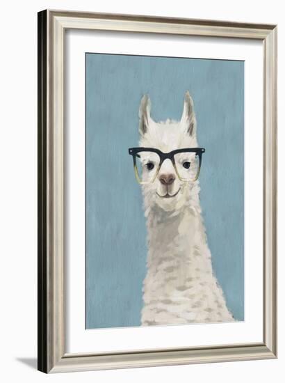 Llama Specs II-Victoria Borges-Framed Art Print