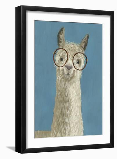 Llama Specs III-Victoria Borges-Framed Art Print