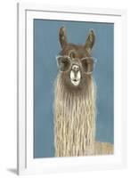 Llama Specs IV-Victoria Borges-Framed Art Print