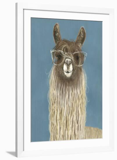 Llama Specs IV-Victoria Borges-Framed Art Print