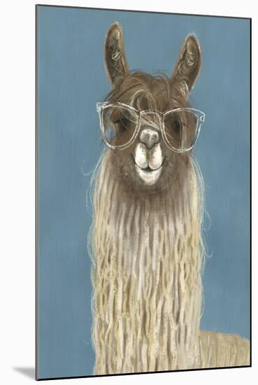 Llama Specs IV-Victoria Borges-Mounted Art Print
