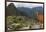 Llama standing at Machu Picchu viewpoint, UNESCO World Heritage Site, Peru, South America-Don Mammoser-Framed Photographic Print