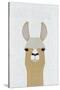 Llama-Annie Bailey Art-Stretched Canvas