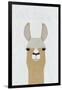 Llama-Annie Bailey Art-Framed Premium Giclee Print