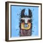 Llama-Karrie Evenson-Framed Art Print