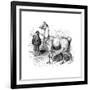 Llamas, C1880-null-Framed Giclee Print