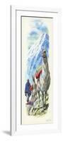 Llamas Lama Glama Used as Pack Animals-null-Framed Giclee Print